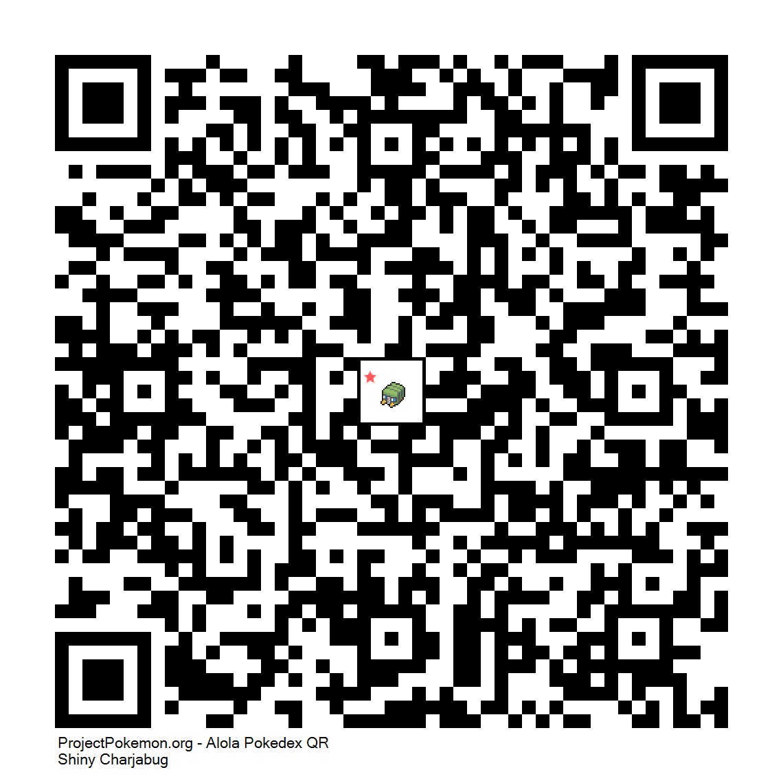 Cdigo QR de Charjabug variocolor